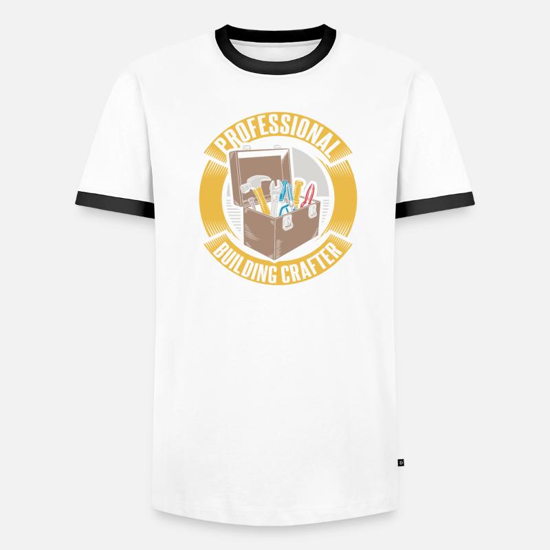 Construction worker Men's Ringer Shirt