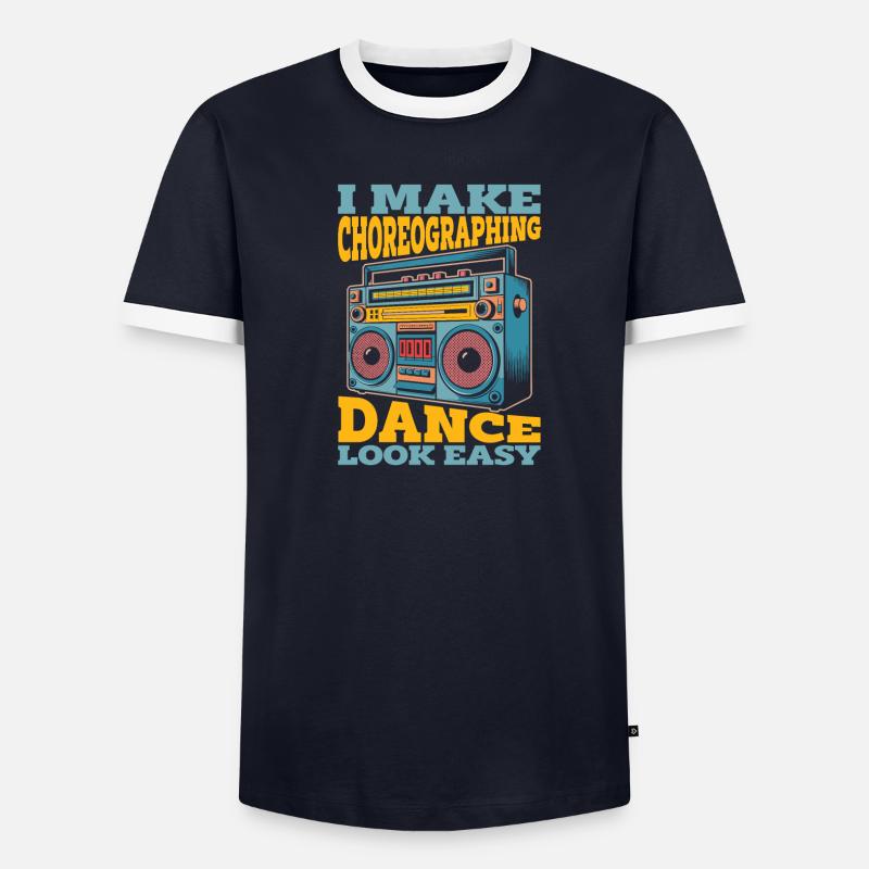 Chorégraphe T-shirt contrasté Homme