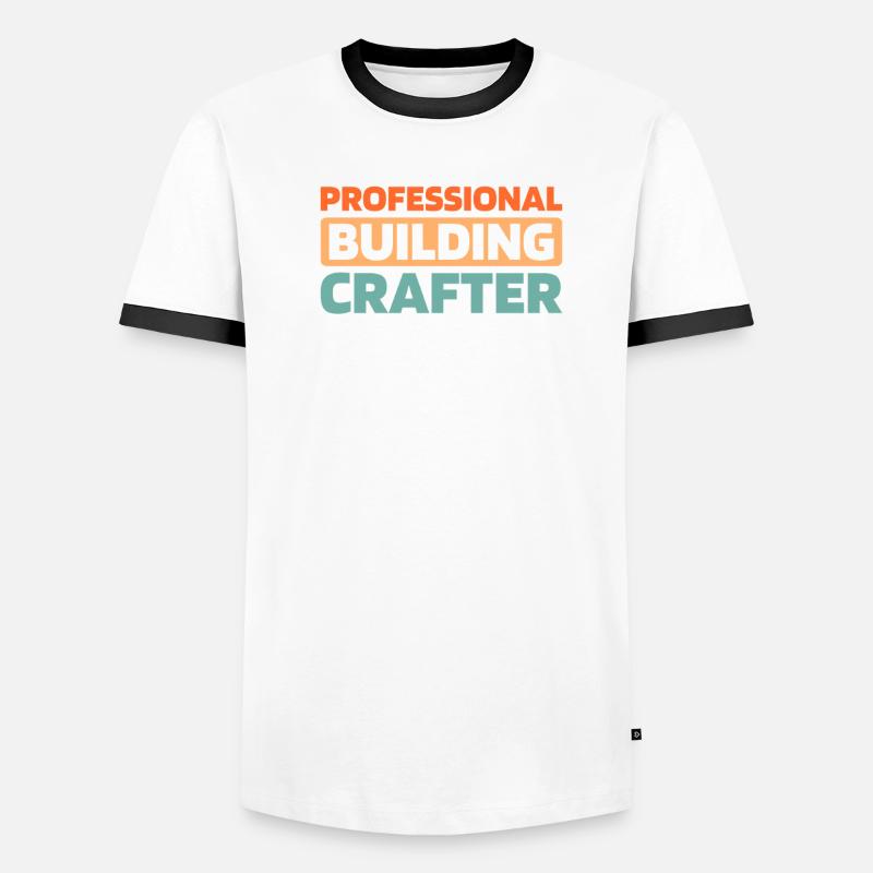 Construction worker Men's Ringer Shirt