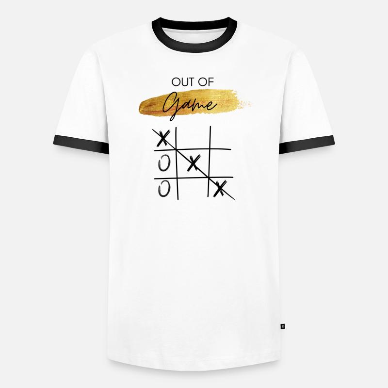 Hors jeu - Tic Tac Toe T-shirt contrasté Homme