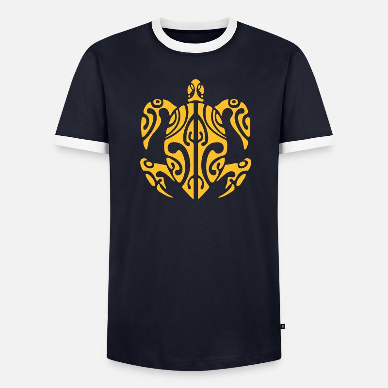 turtle T-shirt contrasté Homme