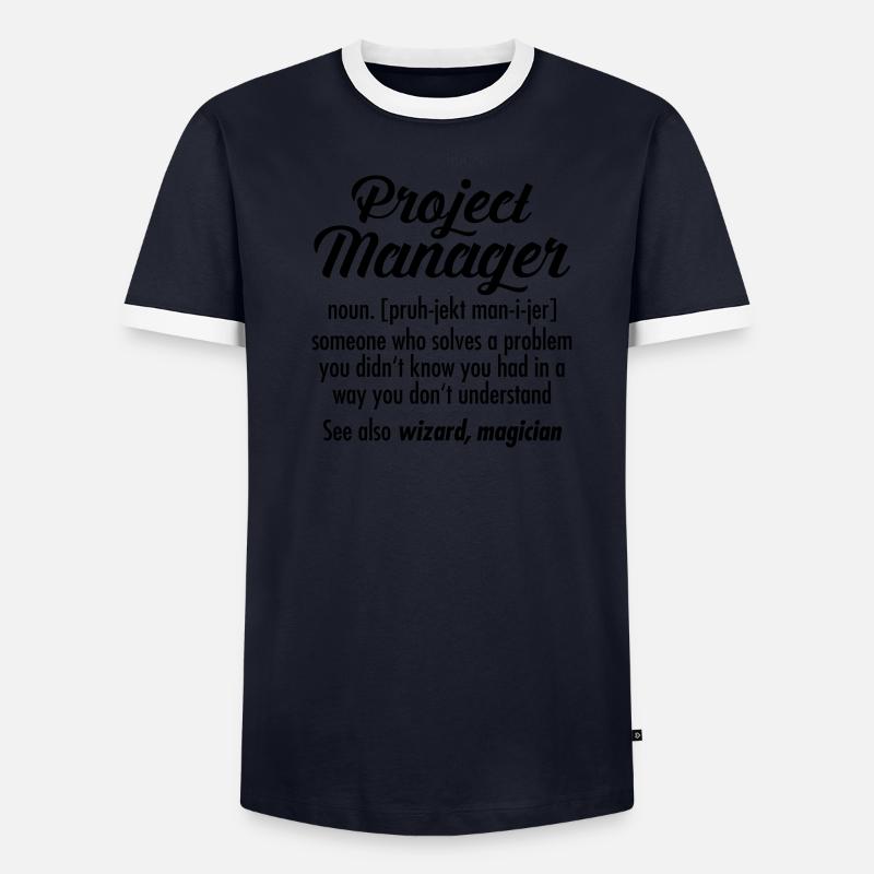 Project Manager - Definition T-shirt contrasté Homme