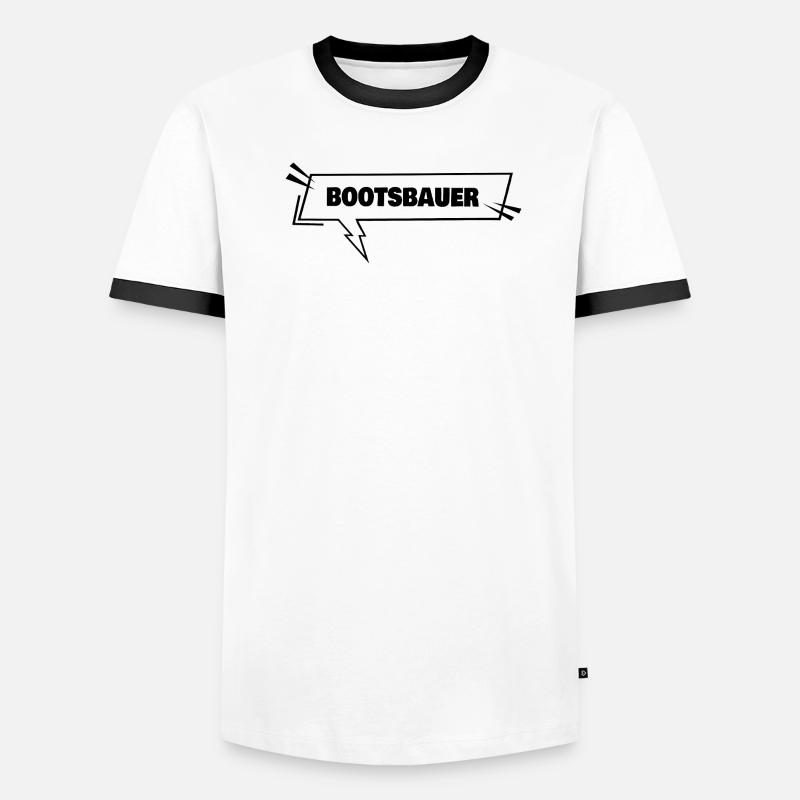 Les constructeurs de bateaux comme formation T-shirt contrasté Homme