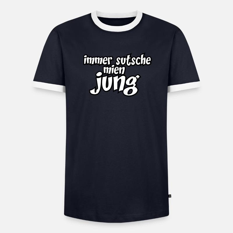 sutsche mien jung Männer Kontrast-T-Shirt