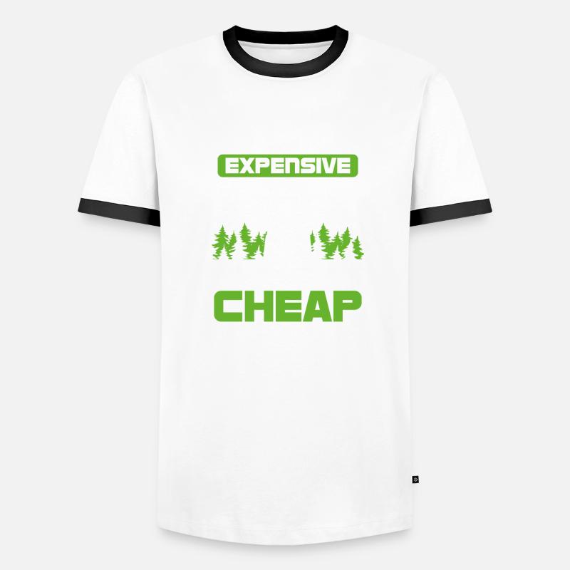 Biker wind is cheap Men's Ringer Shirt