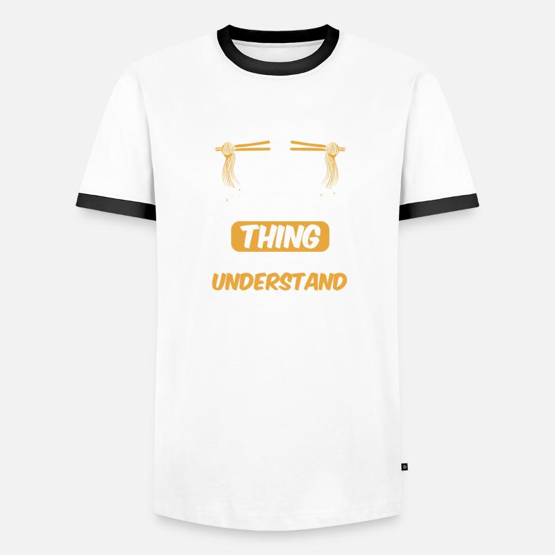 C’est des trucs de ramen T-shirt contrasté Homme