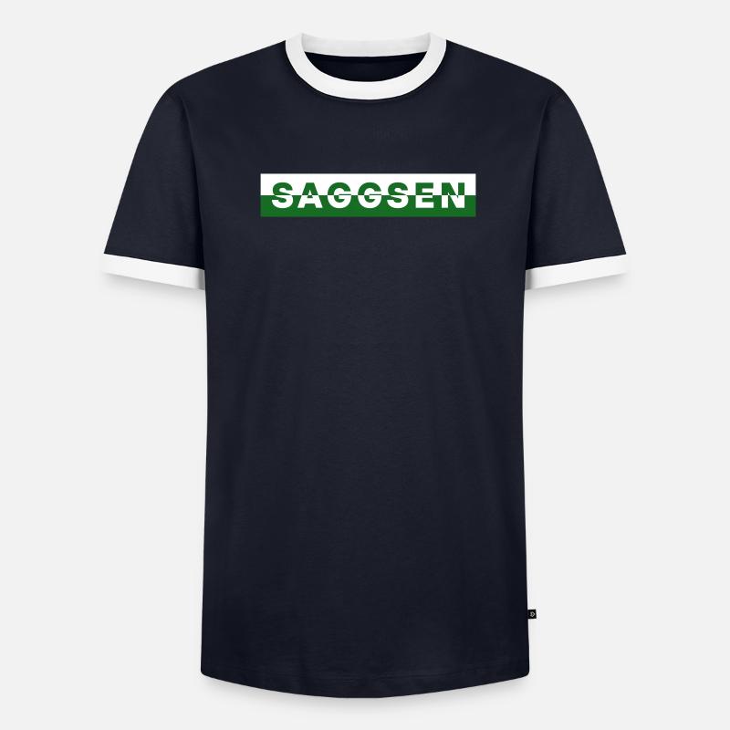 Saggsen / Saxe T-shirt contrasté Homme