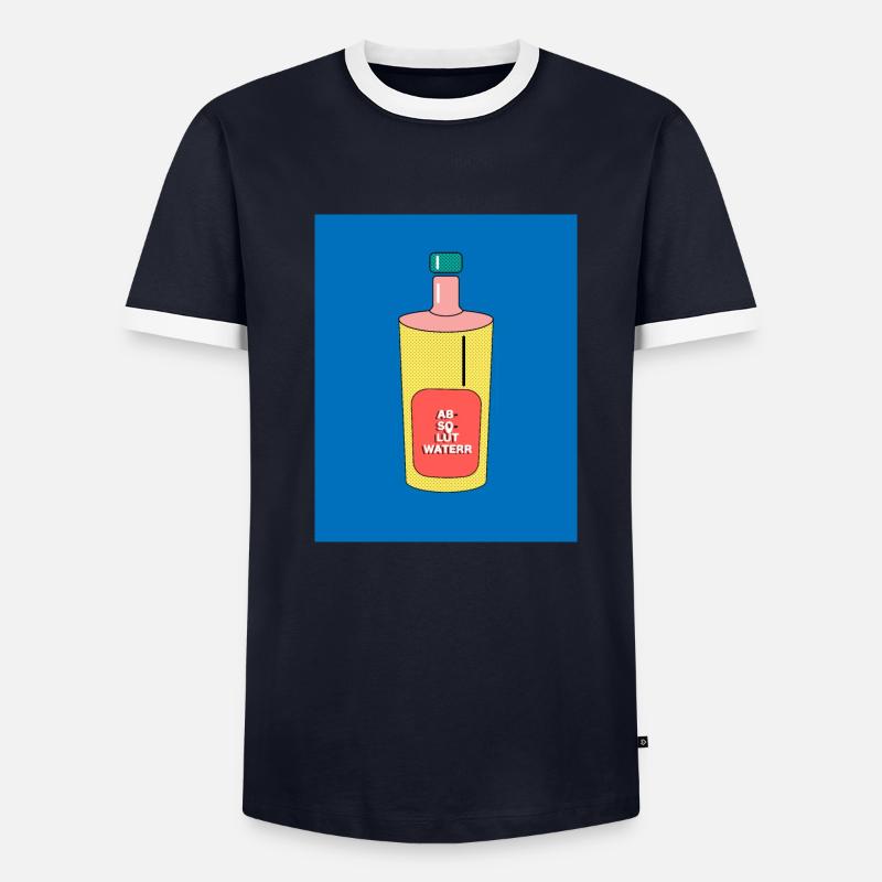 Absolut Eau T-shirt contrasté Homme