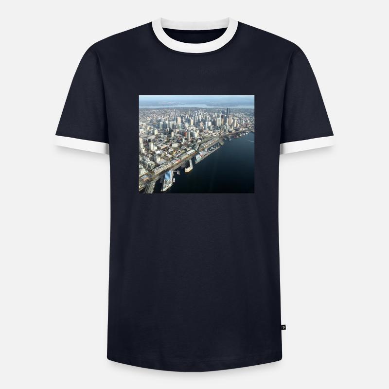 Seattle T-shirt contrasté Homme