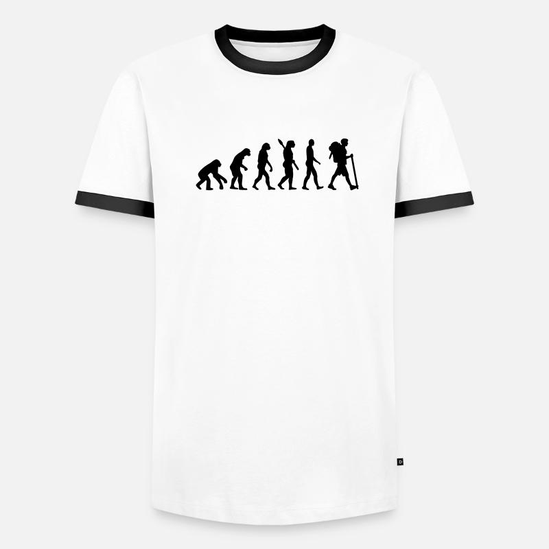 Évolution Cheminement T-shirt contrasté Homme