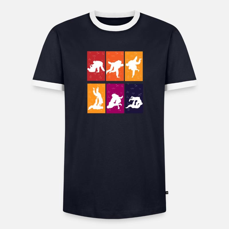 jiu-jitsu tee Men's Ringer Shirt