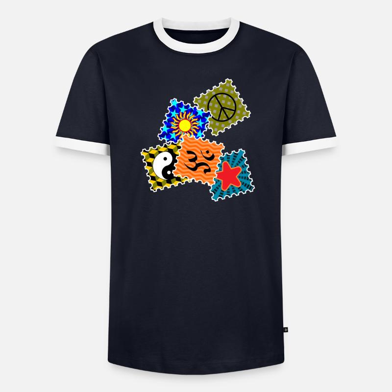 LSD Blotter__N002 T-shirt contrasté Homme
