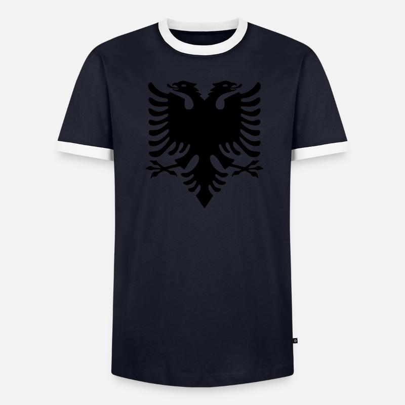 Double Headed Eagle_V1 Men's Ringer Shirt