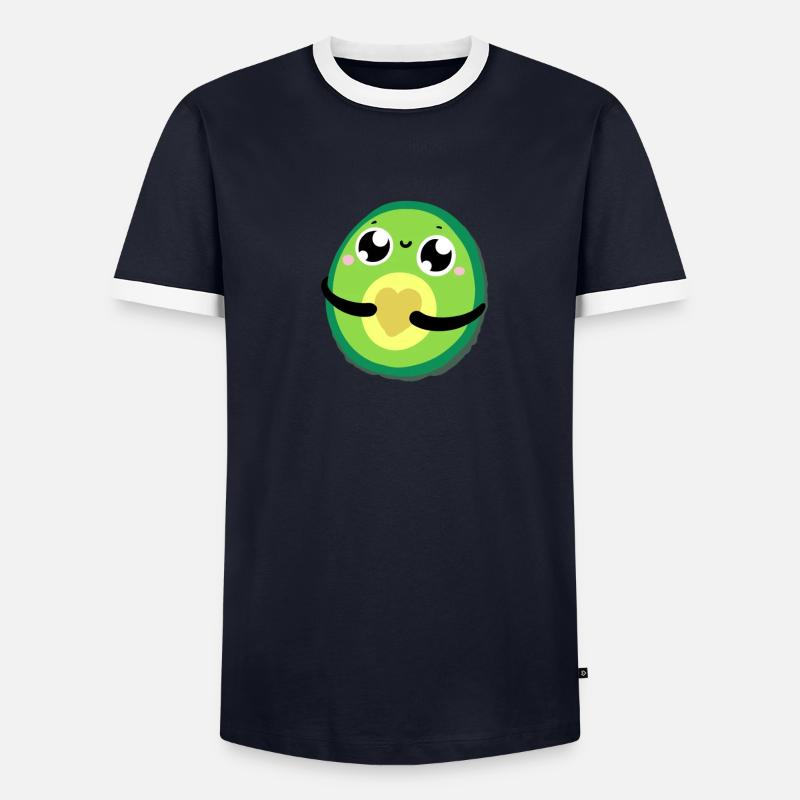 Cuqui Avocado Men's Ringer Shirt