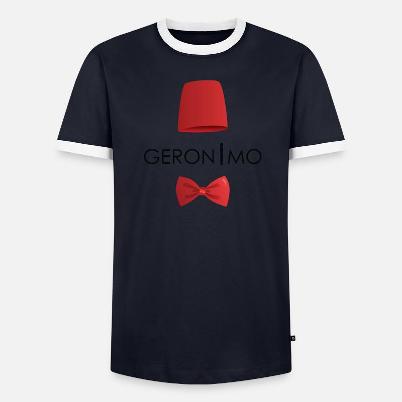 Geronimo Fez & Noeud Papillon T-shirt contrasté Homme