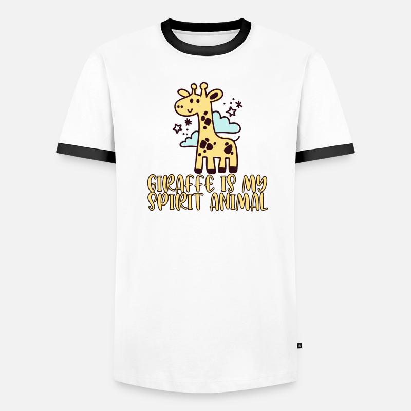 giraffe Men's Ringer Shirt