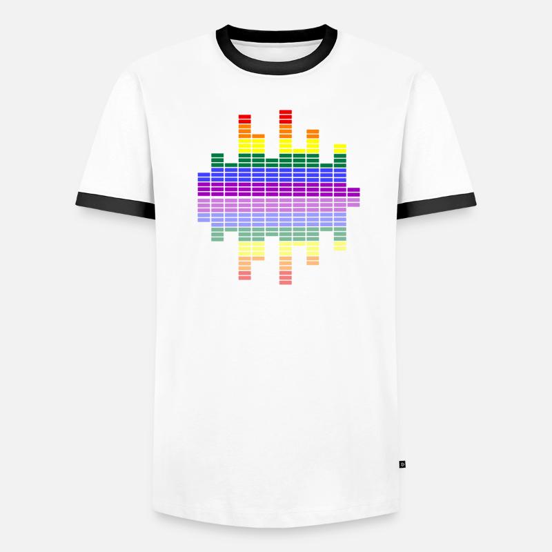 Der Equalizer Männer Kontrast-T-Shirt