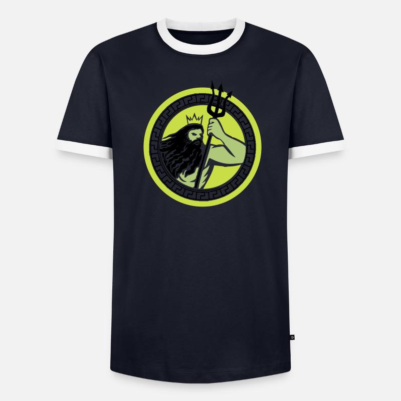 Poséidon Triton T-shirt contrasté Homme