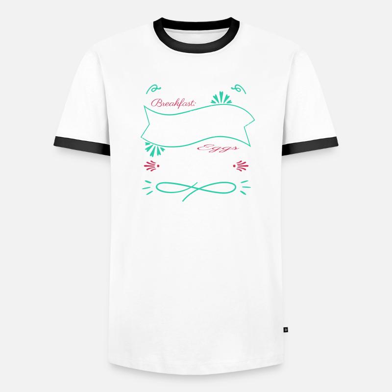 Sweat à capuche de baseball Present Baseball Sweatshirt T-shirt contrasté Homme