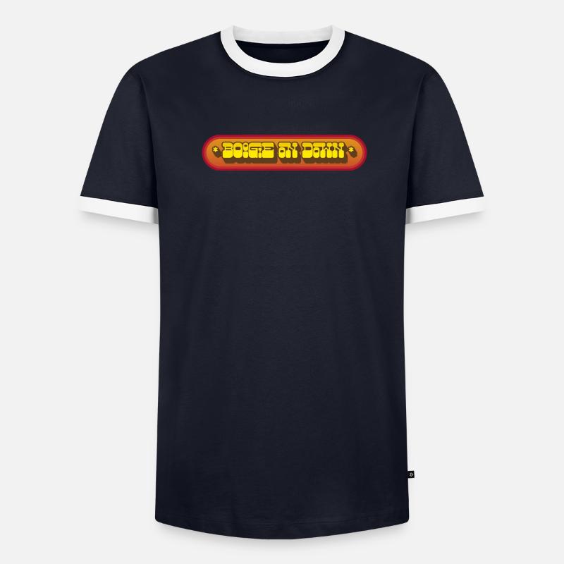 Boogie on Down Men's Ringer Shirt