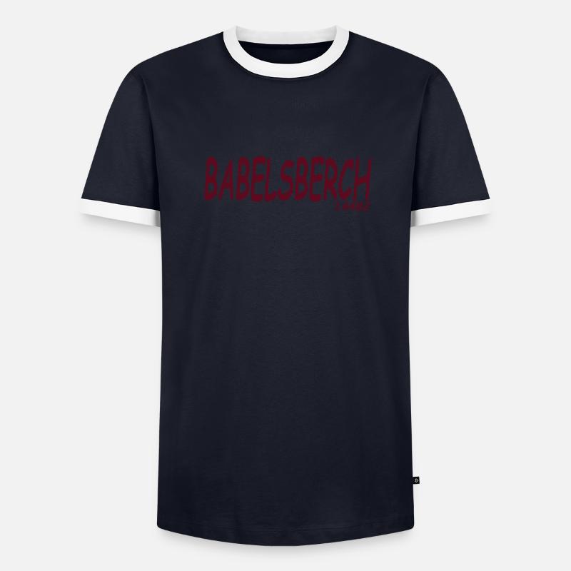 BABELSBERCH 14482 T-shirt contrasté Homme