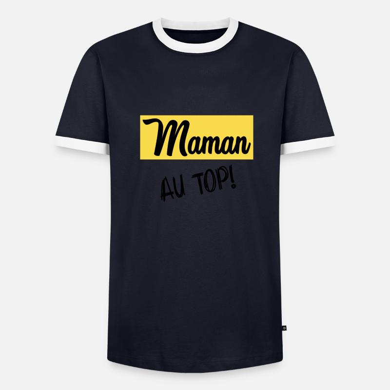 MUTTERTAG Männer Kontrast-T-Shirt