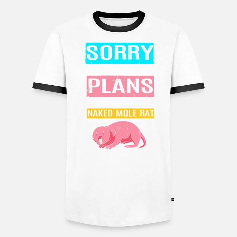 Chiot de sable T-shirt contrasté Homme