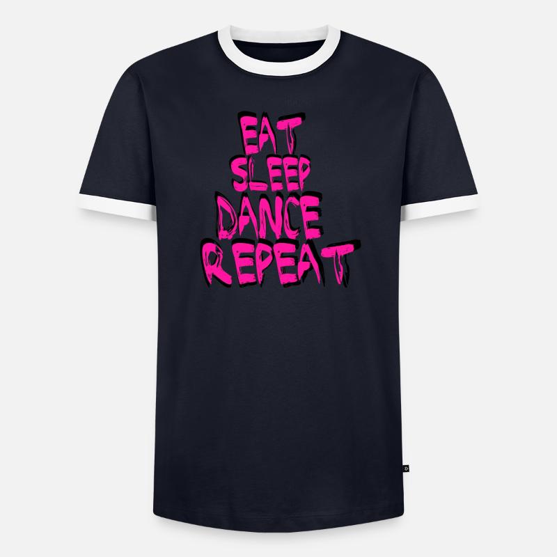 Dance Männer Kontrast-T-Shirt