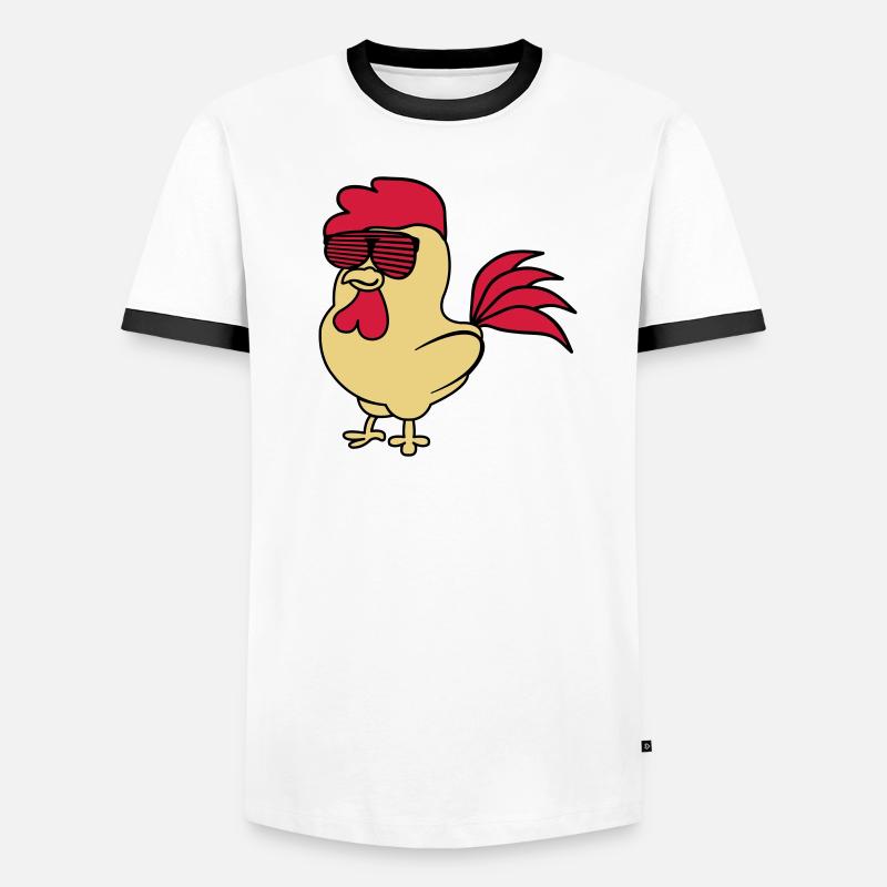cooler_hahn_02 Men's Ringer Shirt