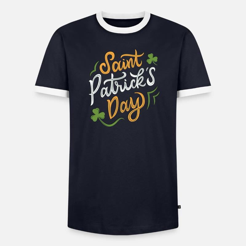 Joyeuse Saint-Patrick T-shirt contrasté Homme