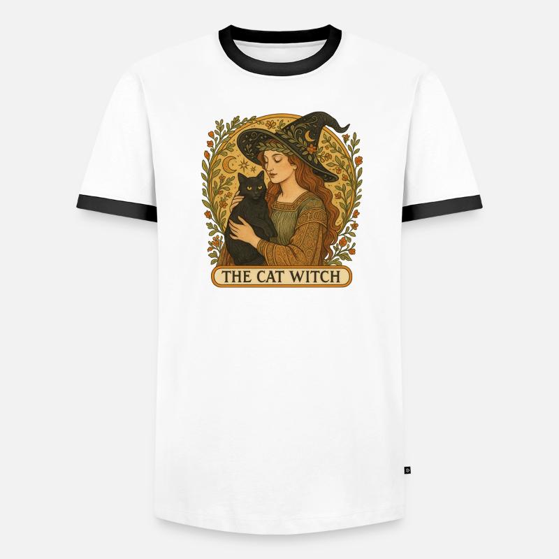 Le chat sorcier T-shirt contrasté Homme