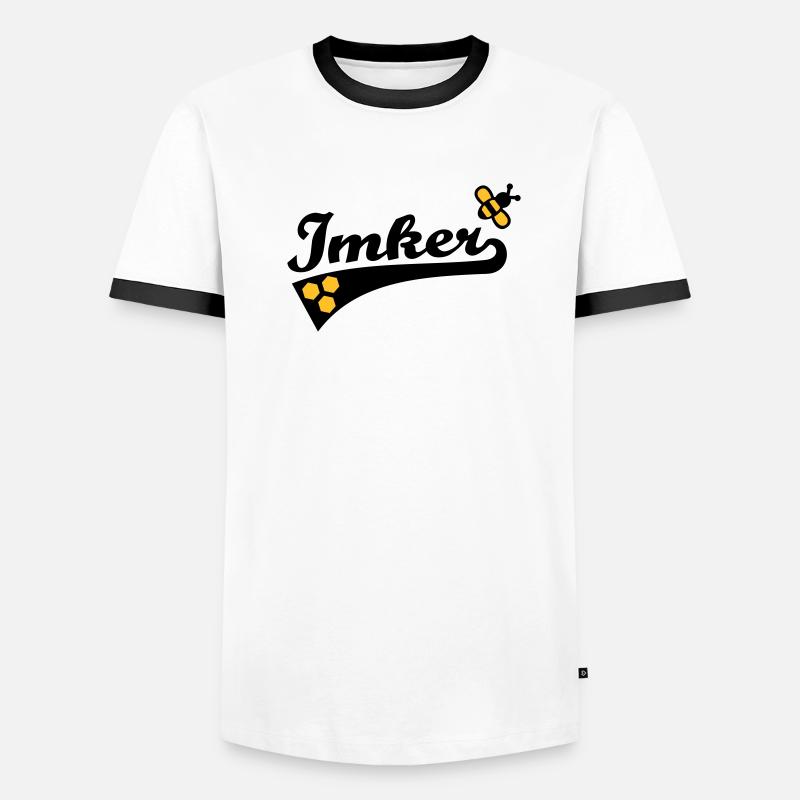 Imker Männer Kontrast-T-Shirt