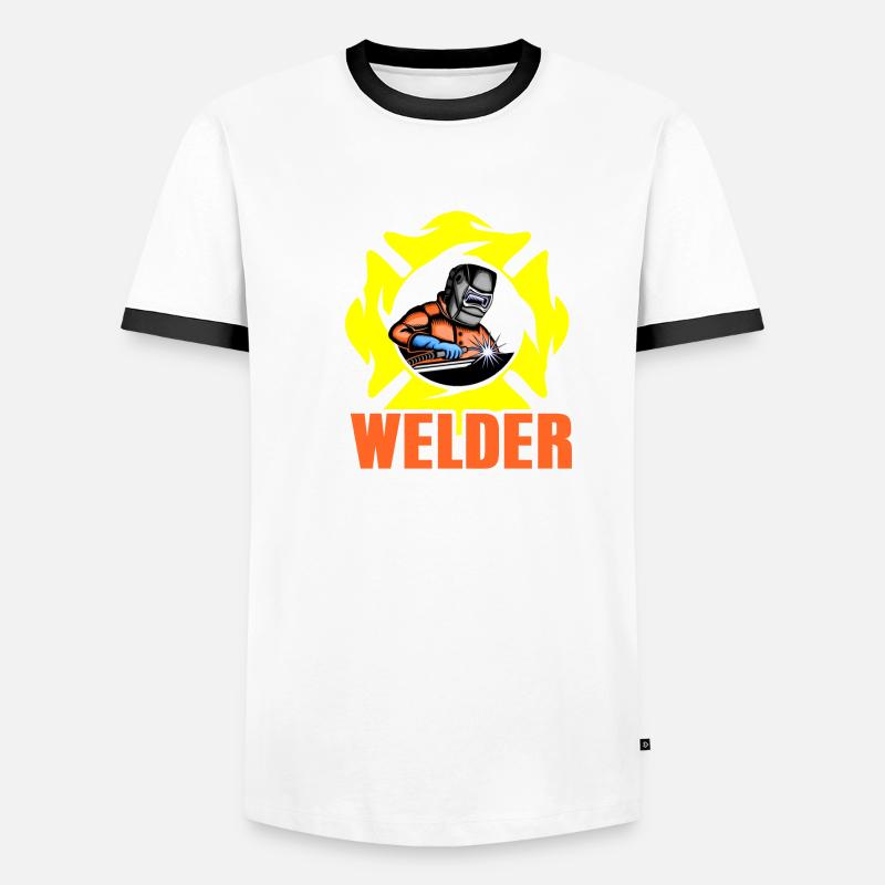 Soudeurs T-shirt contrasté Homme