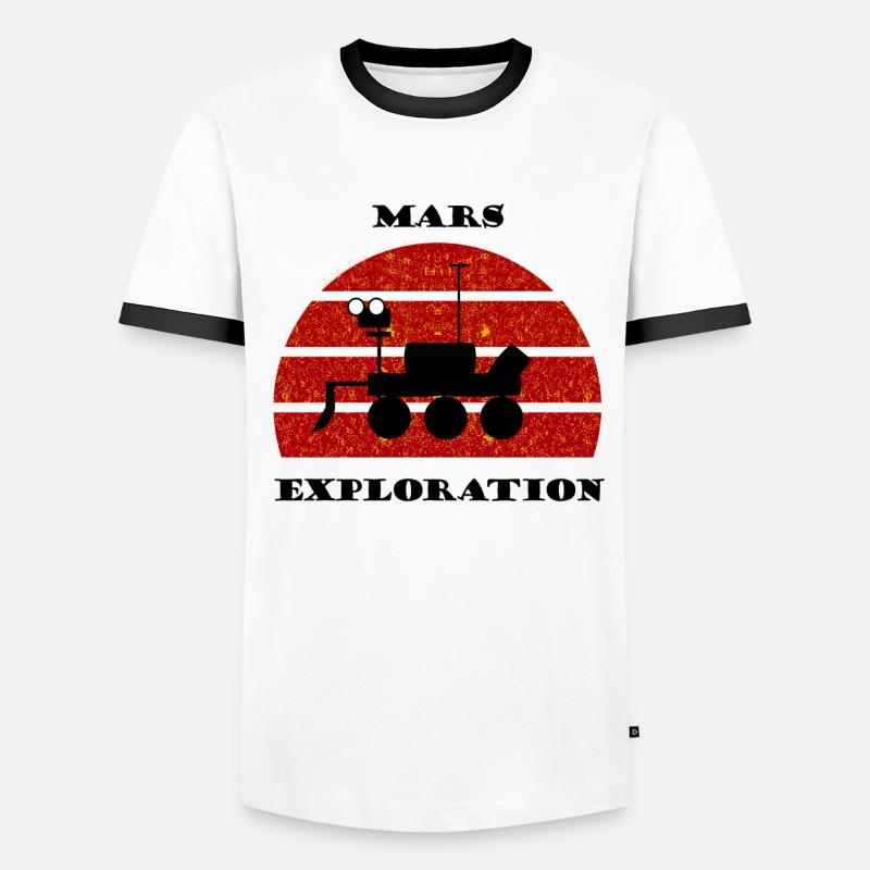 L’expédition spatiale T-shirt contrasté Homme