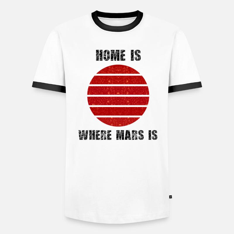 À l’aise dans l’espace T-shirt contrasté Homme