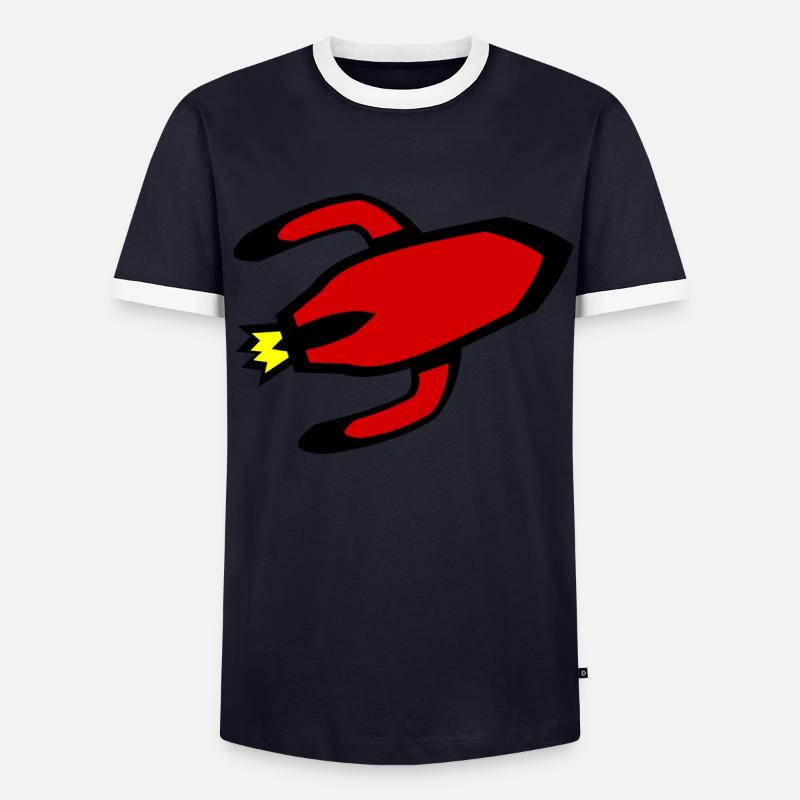 Vertical take-off Men's Ringer Shirt