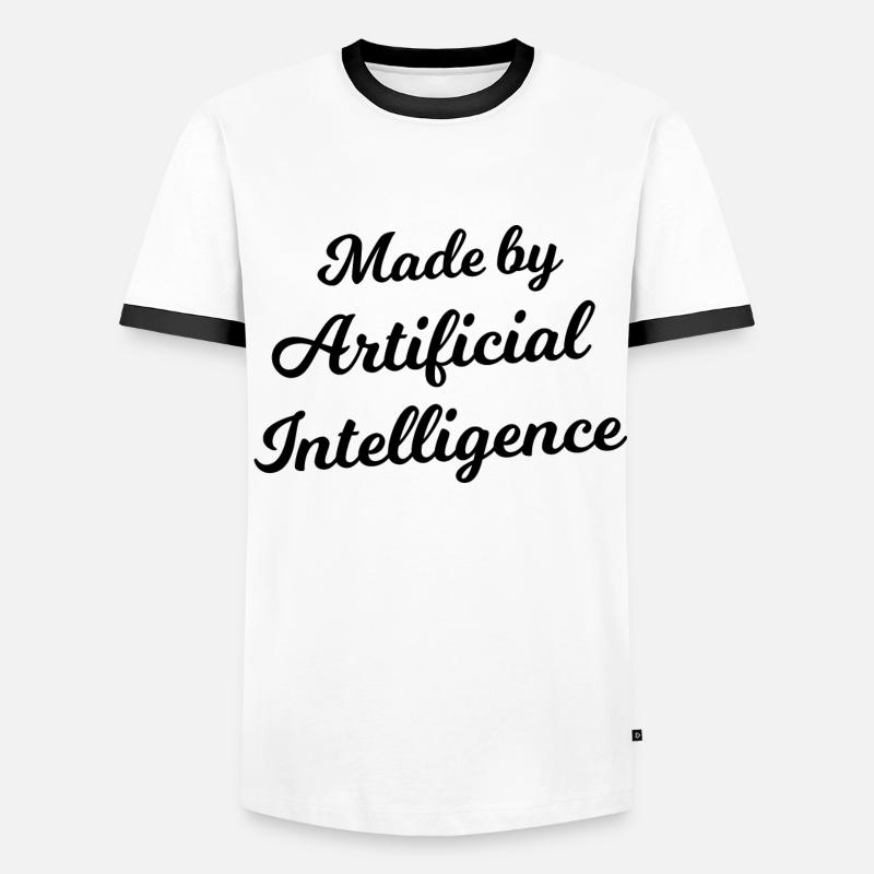 Made by Artificial Inteligence Men's Ringer Shirt