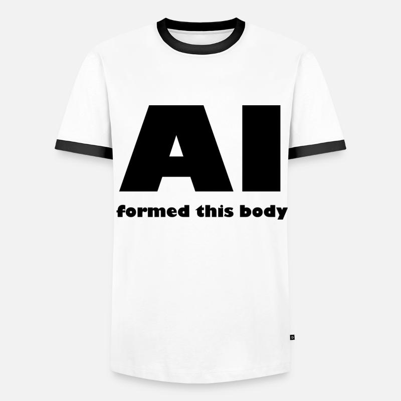 Artificial intelligence Men's Ringer Shirt