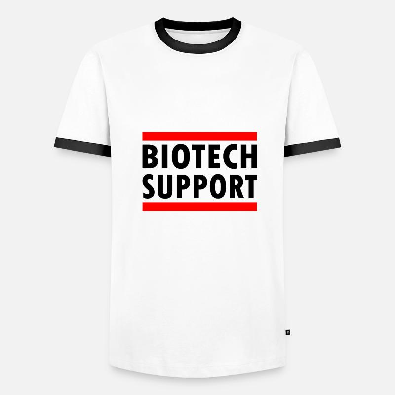 biotech support T-shirt contrasté Homme