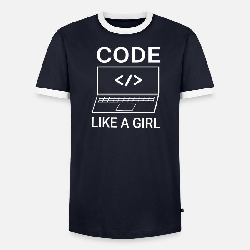 Softwareentwickler Programmierer Frauen Mädchen - Männer Kontrast-T-Shirt - undefined