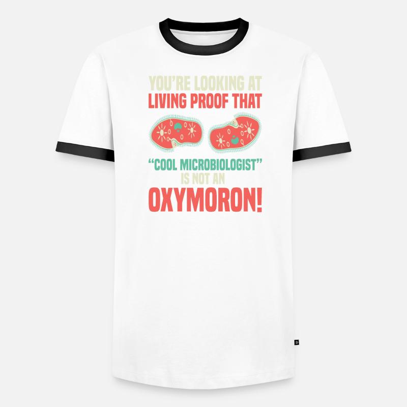 Profession de microbiologiste T-shirt contrasté Homme