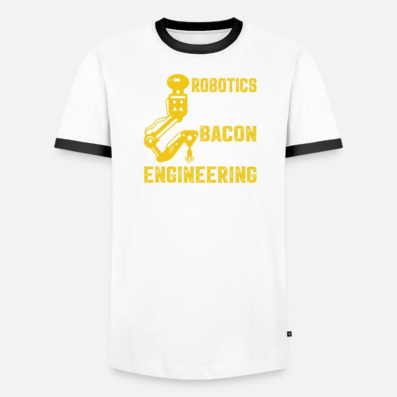Programmeur de robots Technicien en automatisation T-shirt contrasté Homme