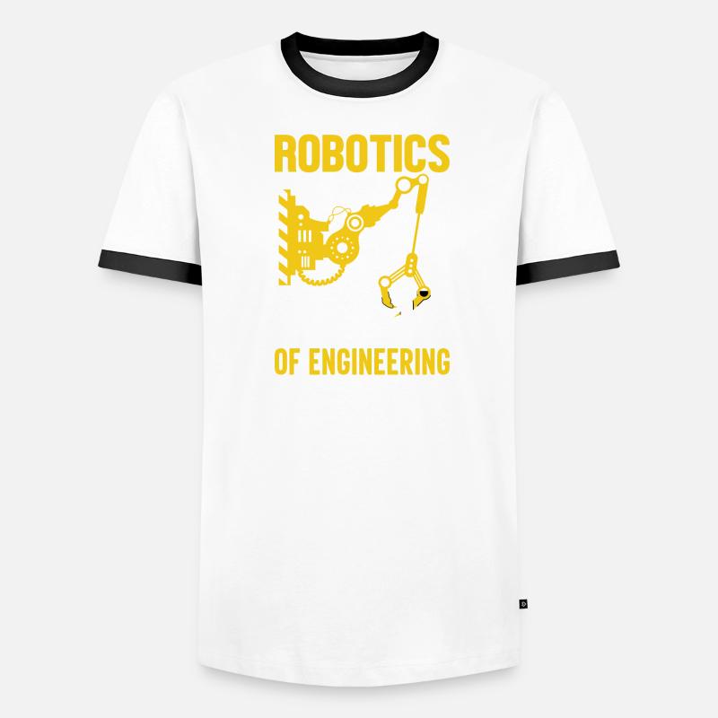 Programmeur de robots Technicien en automatisation T-shirt contrasté Homme