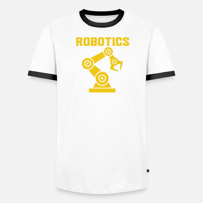 Programmeur de robots Technicien en automatisation T-shirt contrasté Homme
