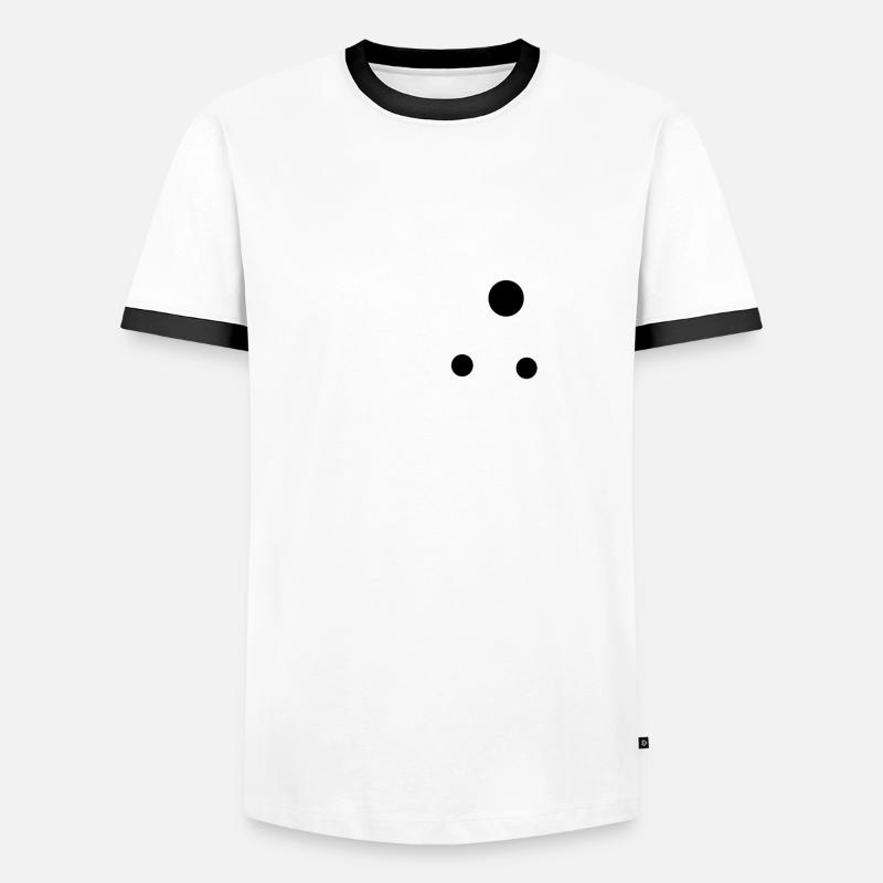 Robot Programmer Automation Technician Men's Ringer Shirt