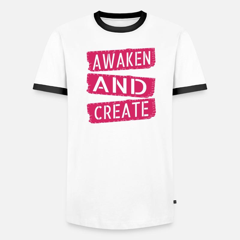 fostering creativity innovative ideas Männer Kontrast-T-Shirt