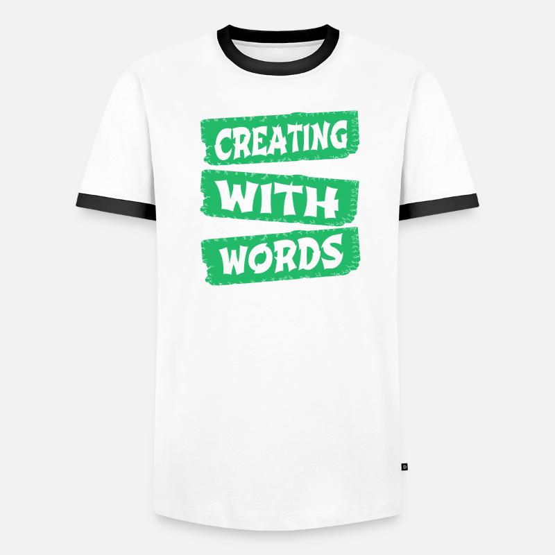Processus créatif Bday Joke Projets créatifs T-shirt contrasté Homme