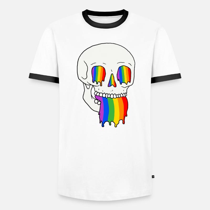 Braving with Pride Men's Ringer Shirt