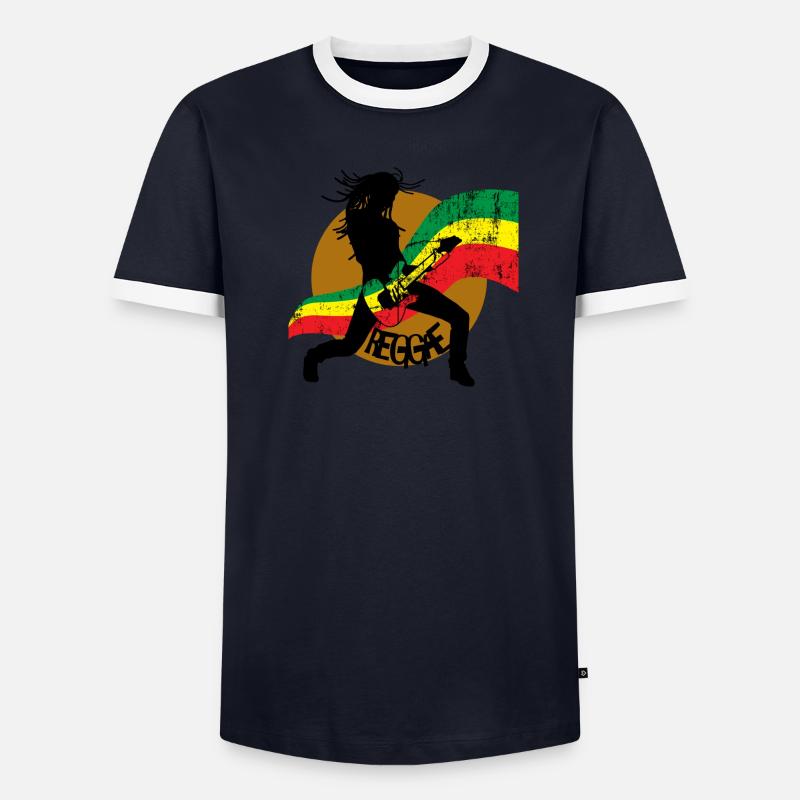 Reggae eu Men's Ringer Shirt