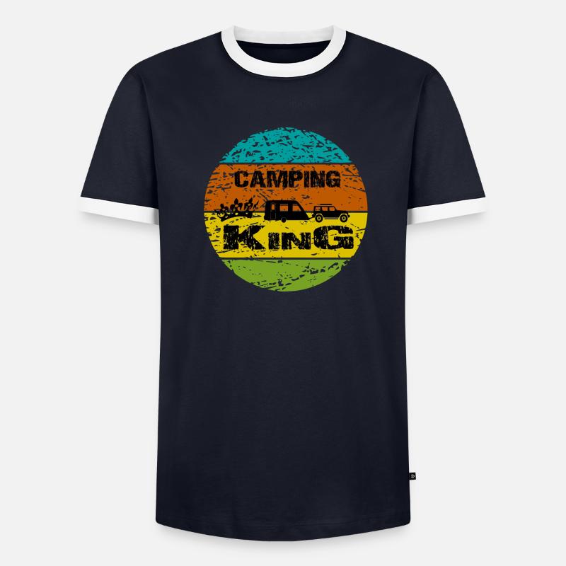 Camping T-shirt contrasté Homme